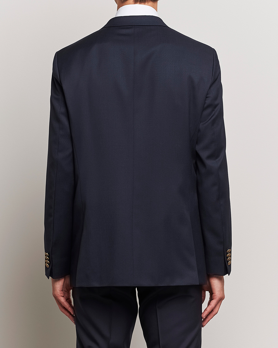 Homme | Blazers | Oscar Jacobson | John Club Wool Blazer Navy
