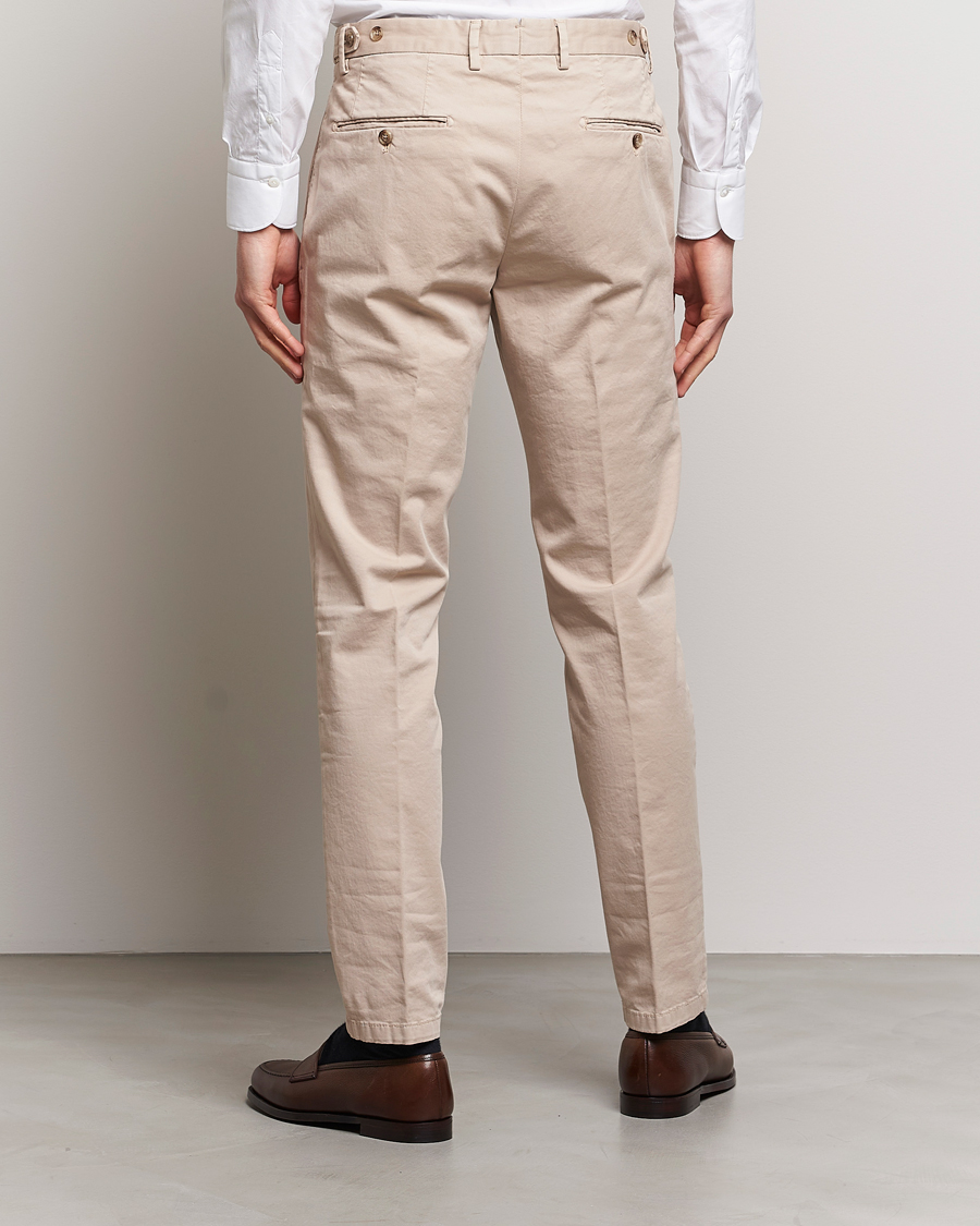 Homme | Pantalons | Oscar Jacobson | Danwick Cotton Trousers Beige