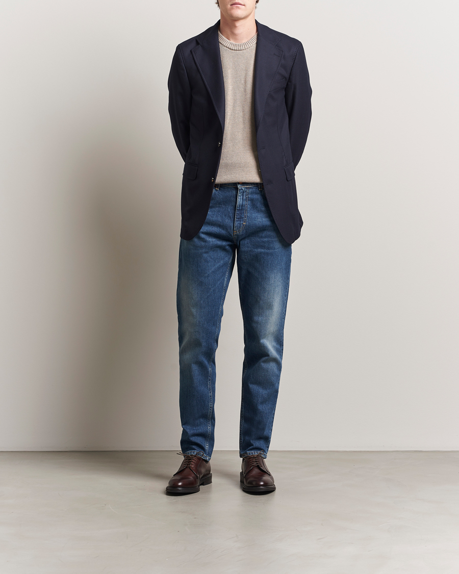 Homme | Jeans | Oscar Jacobson | Karl Cotton Stretch Jeans Vintage Wash