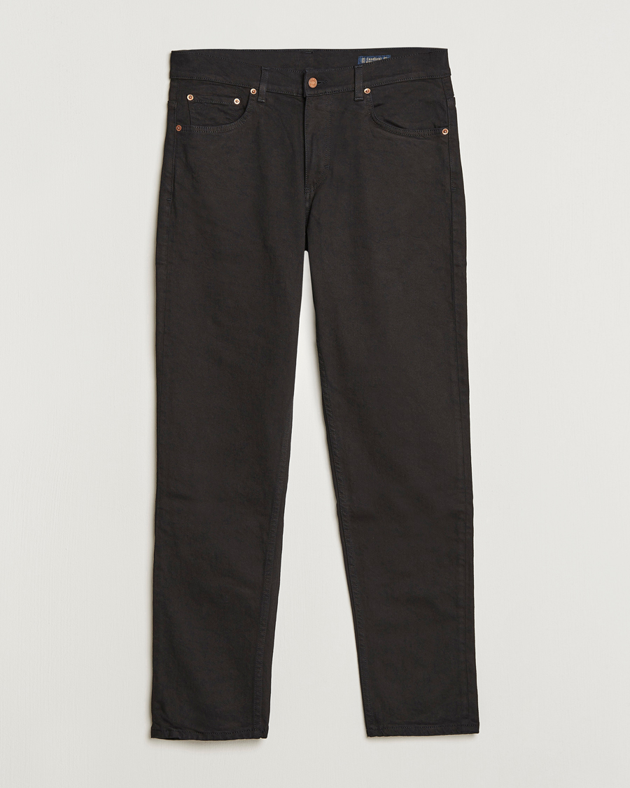 Homme | Jeans | Oscar Jacobson | Karl Cotton Stretch Jeans Black