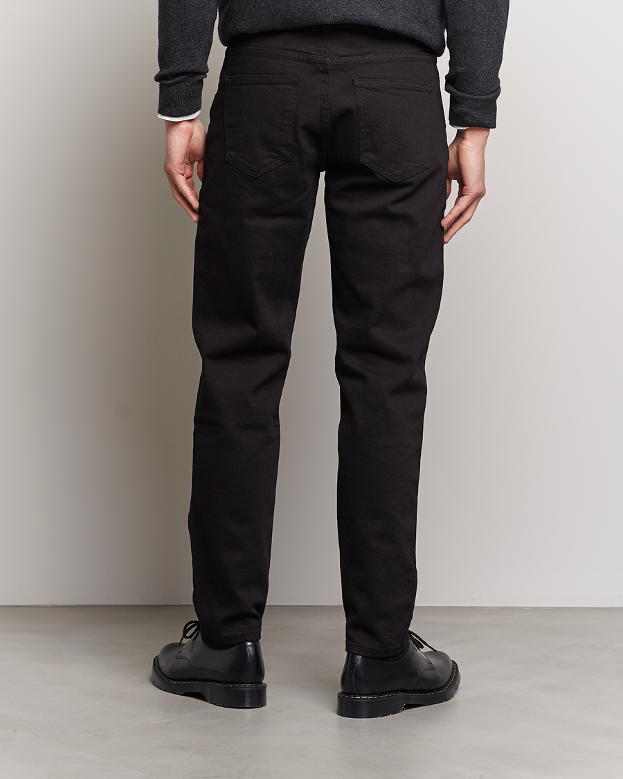 Homme | Jeans | Oscar Jacobson | Karl Cotton Stretch Jeans Black