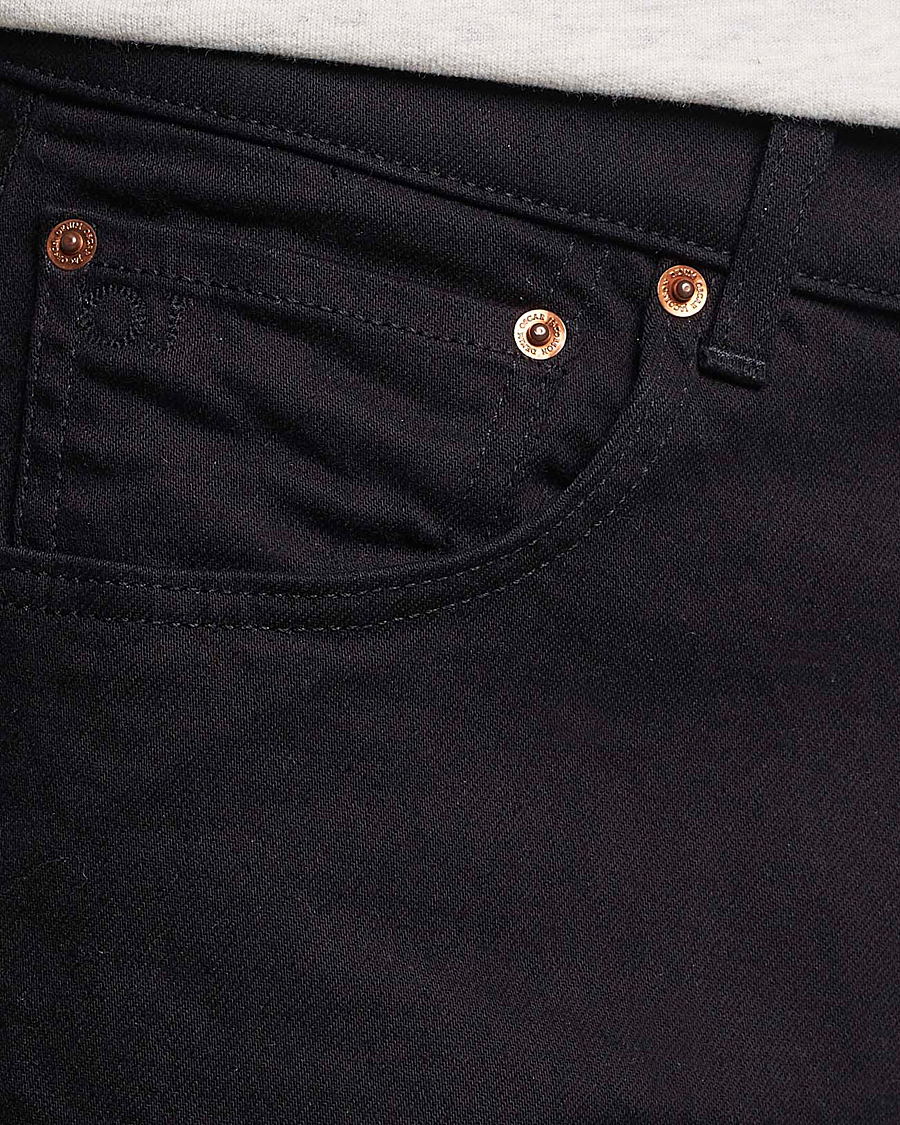 Homme | Jeans | Oscar Jacobson | Johan Cotton Stretch Jeans Black