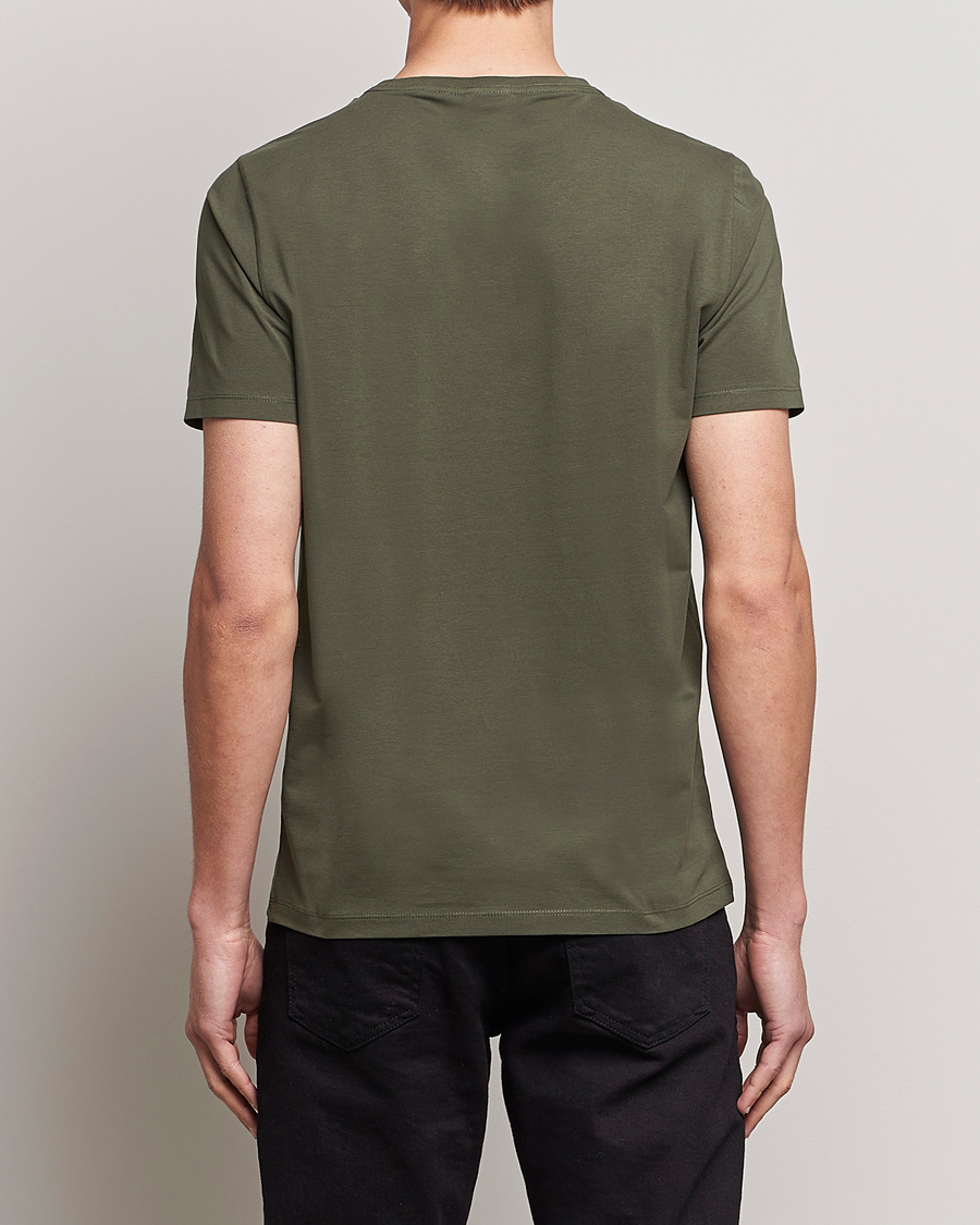 Homme | T-shirts | Oscar Jacobson | Kyran Cotton T-shirt S-S Green