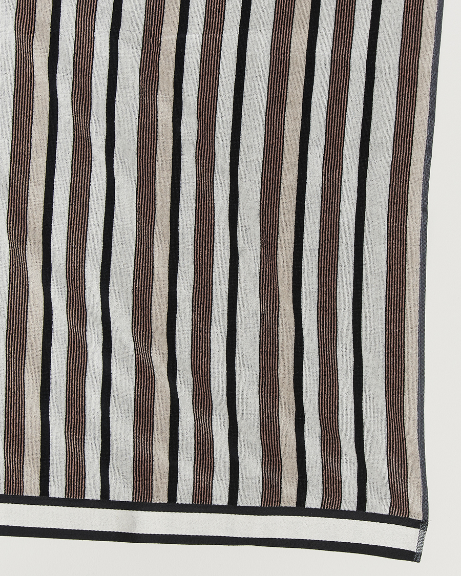 Homme | Tissus | Missoni Home | Craig Bath Towel 70x115cm Grey/Black
