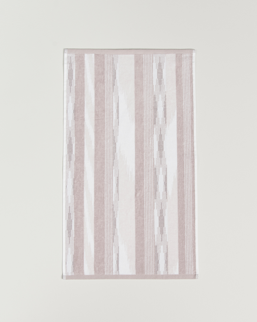 Homme | Tissus | Missoni Home | Clint Hand Towel 40x70cm Beige/White