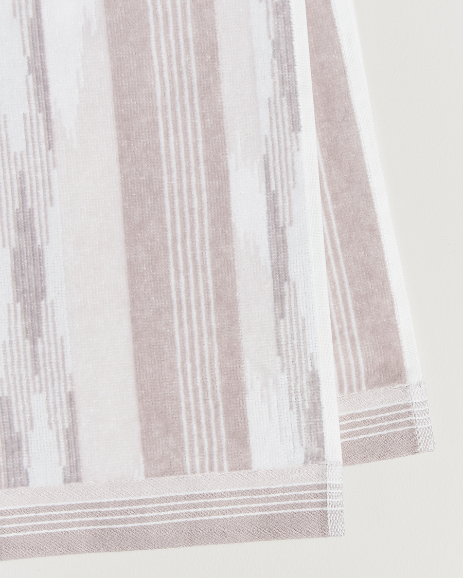 Homme | Missoni Home Clint Bath Towel 70x115cm Beige/White | Missoni Home | Clint Bath Towel 70x115cm Beige/White