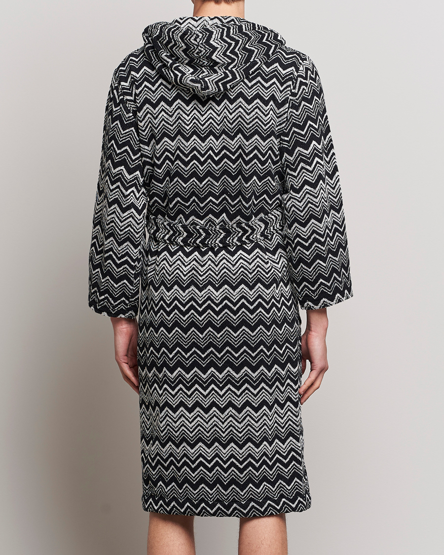 Homme | Peignoirs Et Pyjamas | Missoni Home | Keith Bathrobe Grey/Black