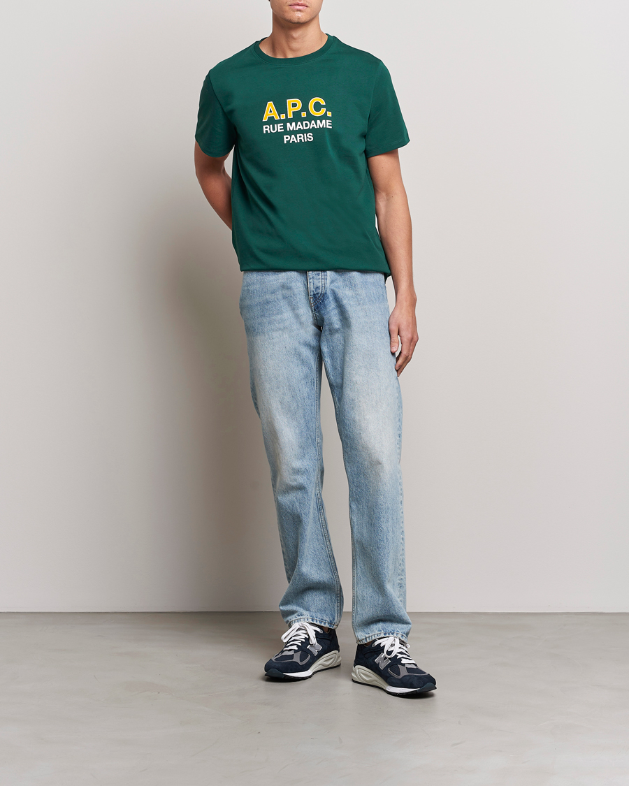 Homme | T-shirts | A.P.C. | Madame T-Shirt Dark Green