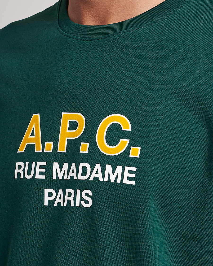 Homme | T-shirts | A.P.C. | Madame T-Shirt Dark Green