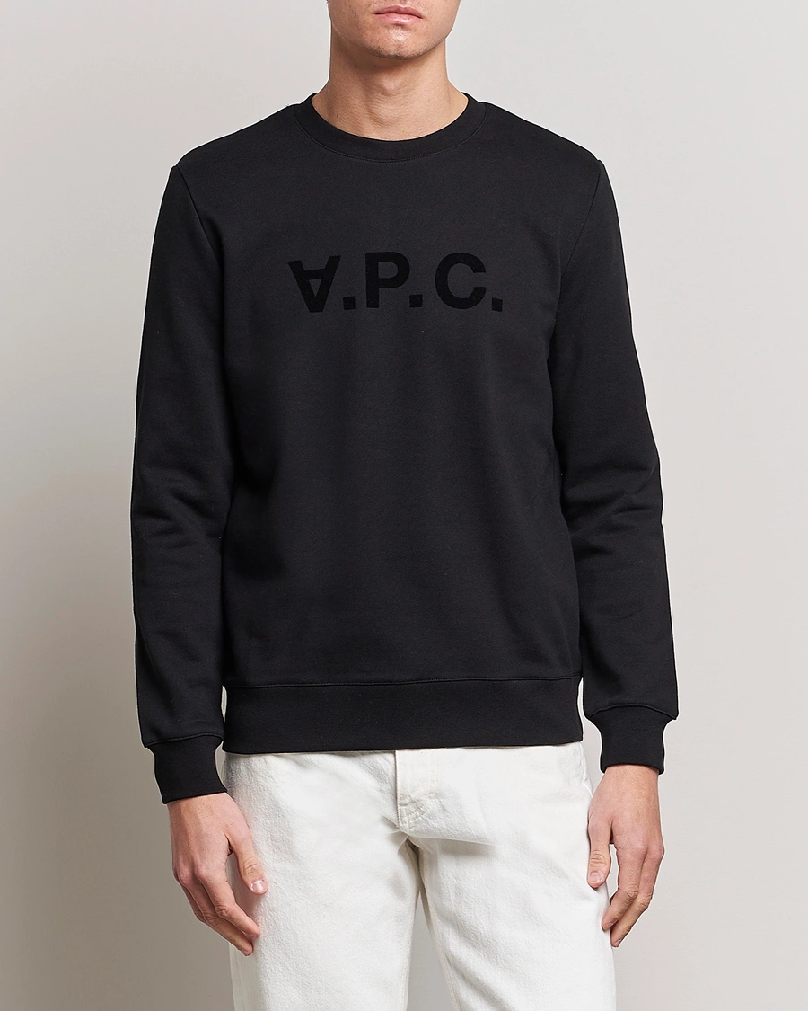 Homme | Pulls Et Tricots | A.P.C. | VPC Sweatshirt Black