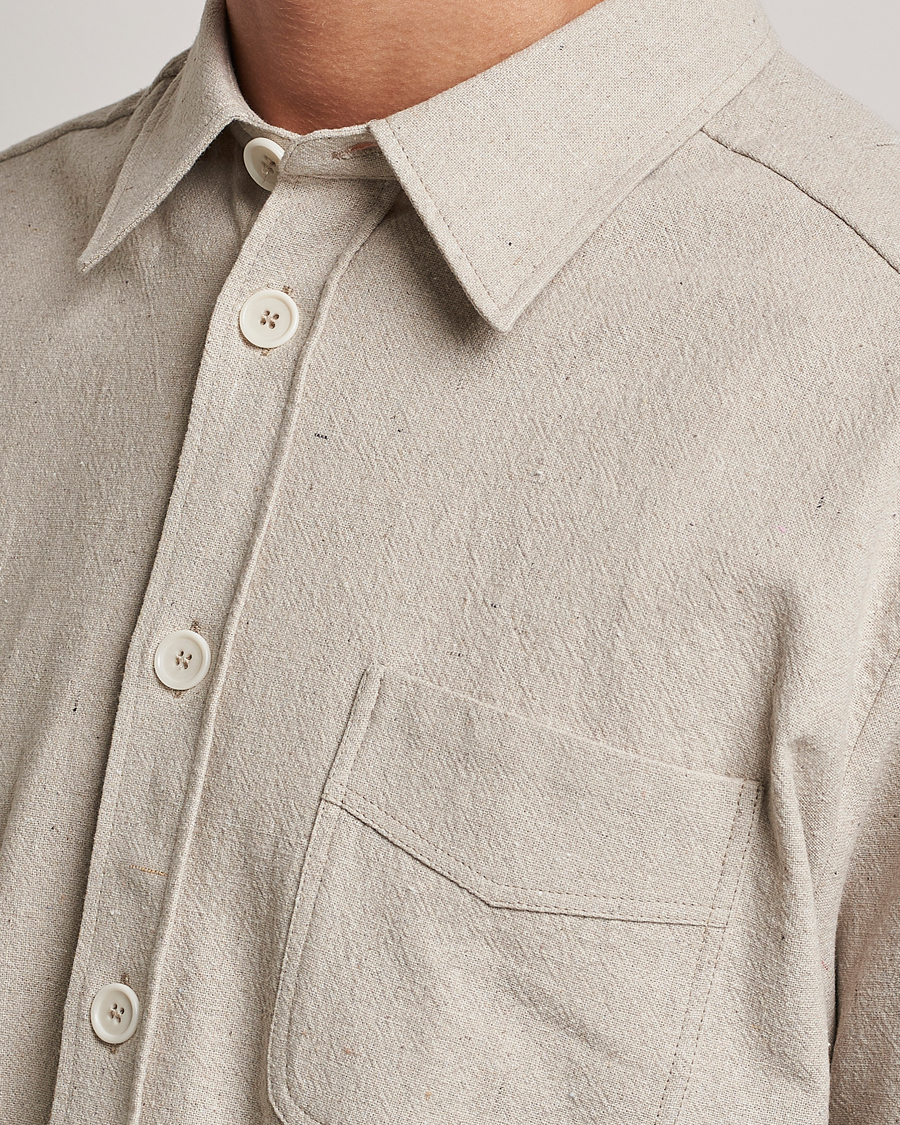 Homme | Chemises | A.P.C. | Aston Overshirt Light Beige