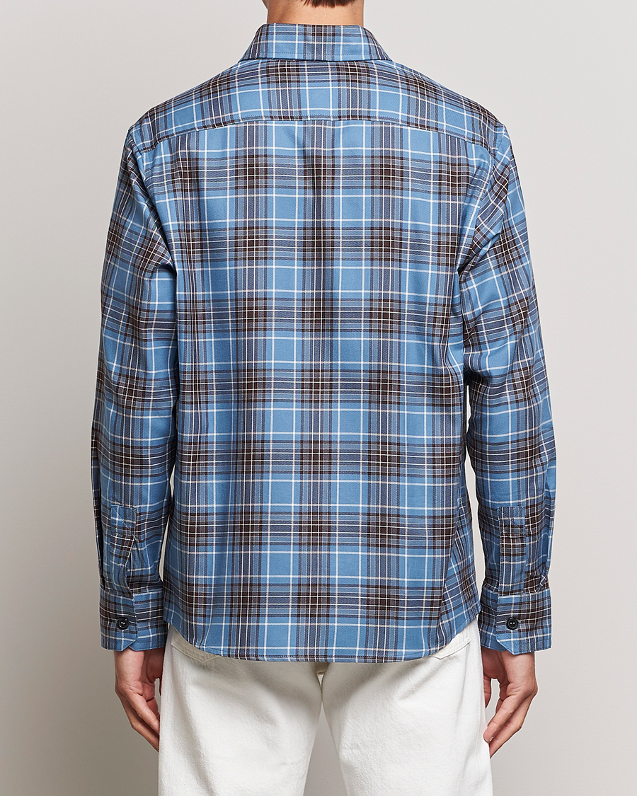 Homme | Chemises | A.P.C. | Graham Checked Overshirt Clear Blue