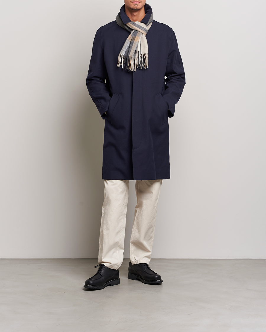 Homme | Manteaux Et Vestes | A.P.C. | Wool Mac Coat Navy