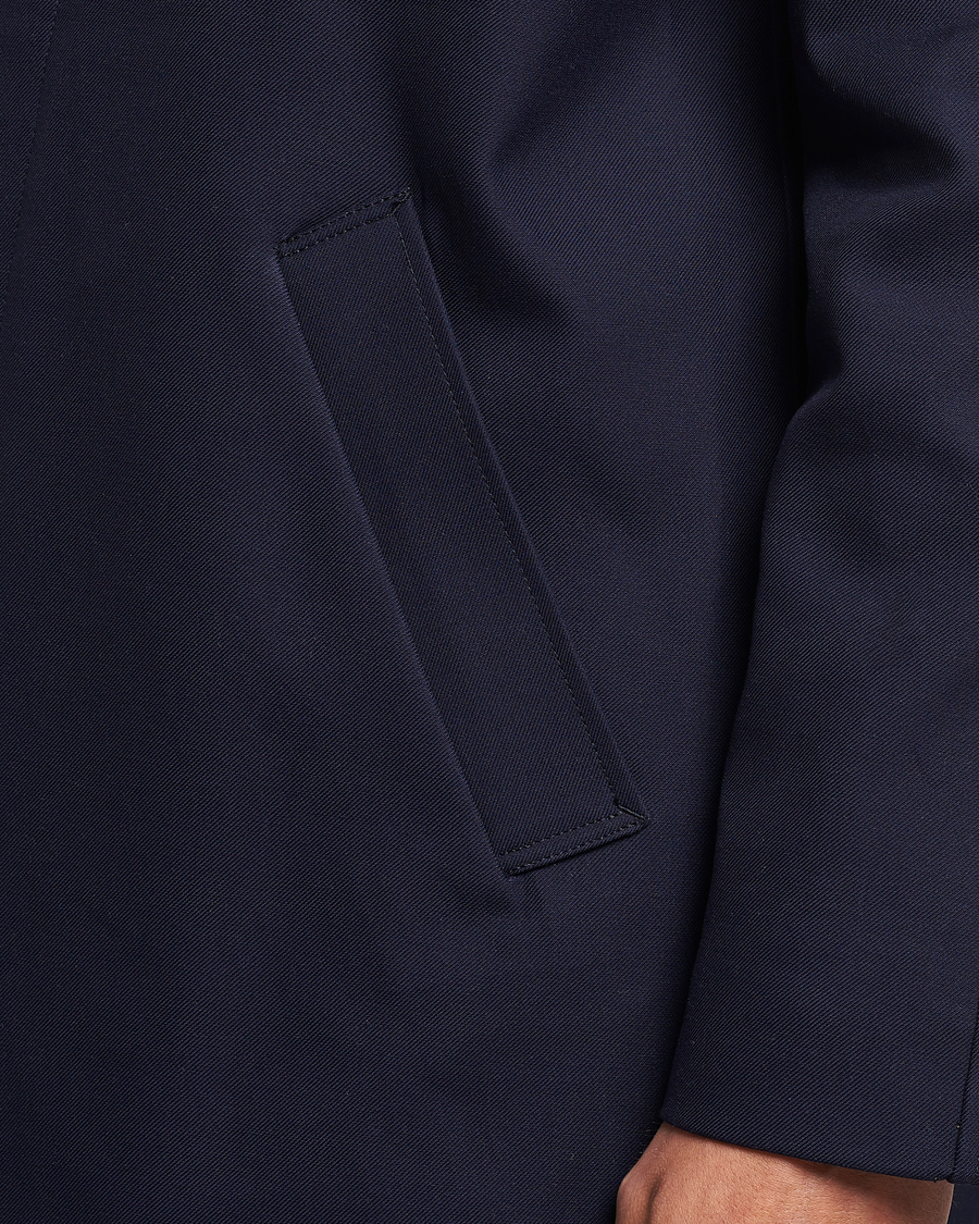 Homme | Manteaux Et Vestes | A.P.C. | Wool Mac Coat Navy