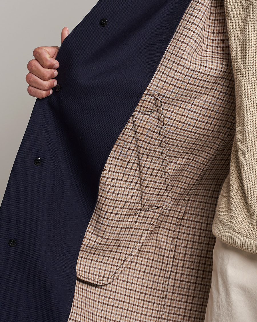 Homme | Manteaux Et Vestes | A.P.C. | Wool Mac Coat Navy