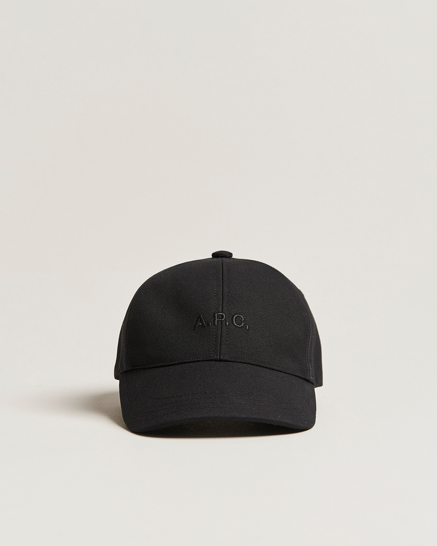 Homme | A.P.C. Charlie Baseball Cap Black | A.P.C. | Charlie Baseball Cap Black