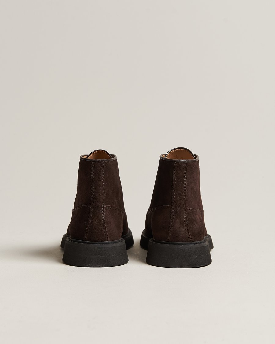 Homme | A.P.C. Suede Lace Up Boots Dark Brown | A.P.C. | Suede Lace Up Boots Dark Brown