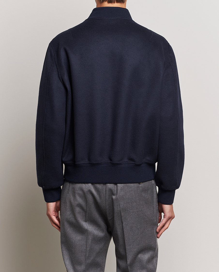 Homme | Manteaux Et Vestes | Brioni | Cashmere Blend Bomber Jacket Navy