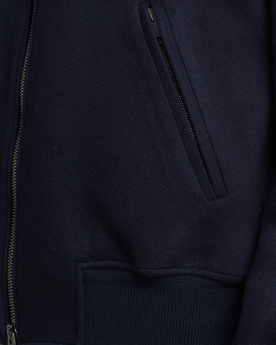 Homme | Manteaux Et Vestes | Brioni | Cashmere Blend Bomber Jacket Navy
