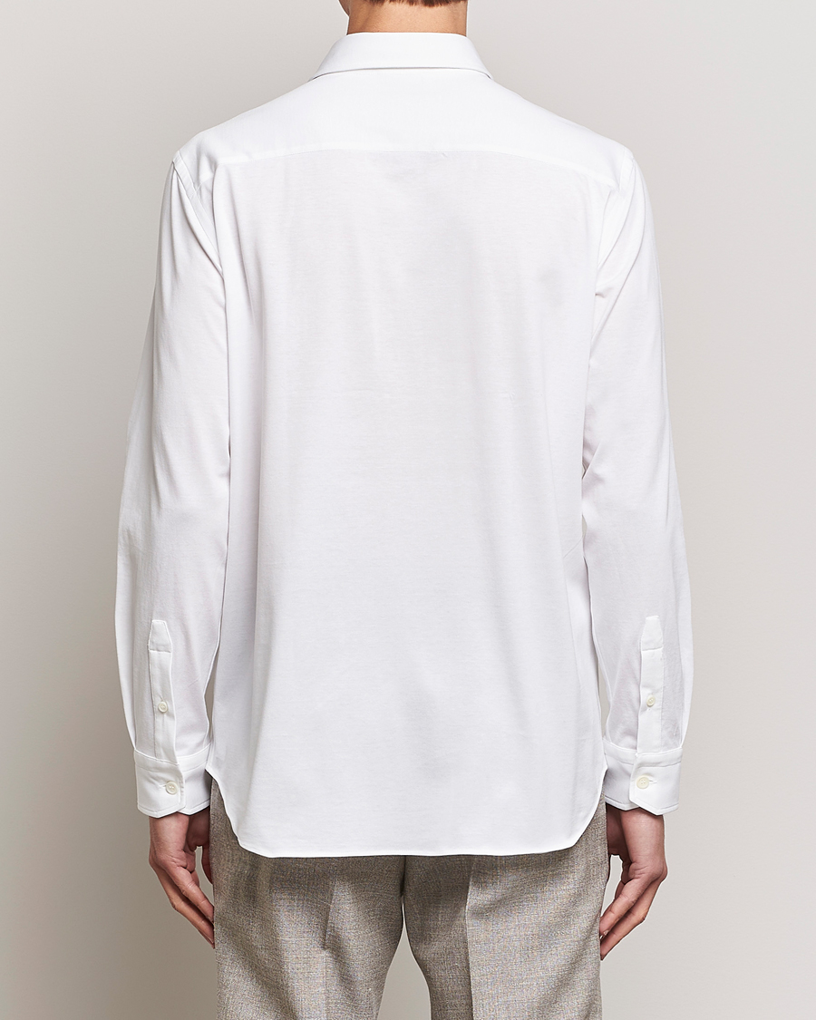 Homme | Chemises | Brioni | Soft Cotton Jersey Shirt White