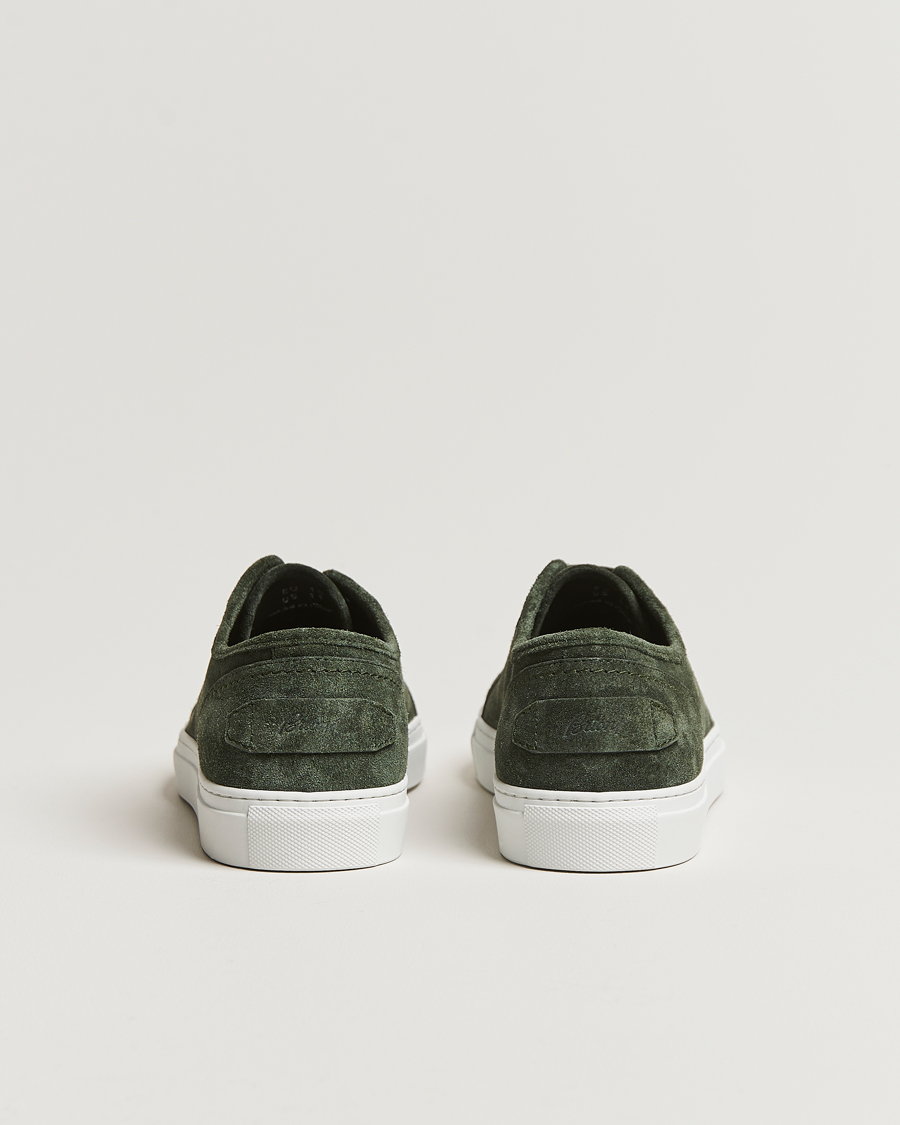 Homme | Brioni Casetta Suede Sneakers Green | Brioni | Casetta Suede Sneakers Green