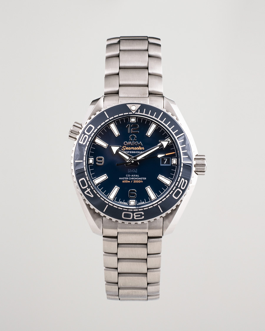 Homme | Omega Pre-Owned Seamaster Planet Ocean Steel Blue | Omega Pre-Owned | Seamaster Planet Ocean Steel Blue