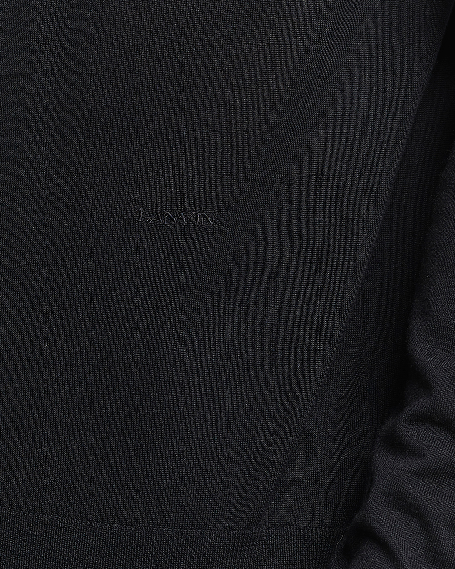 Homme | Pulls Et Tricots | Lanvin | Wool/Silk Rollneck Black
