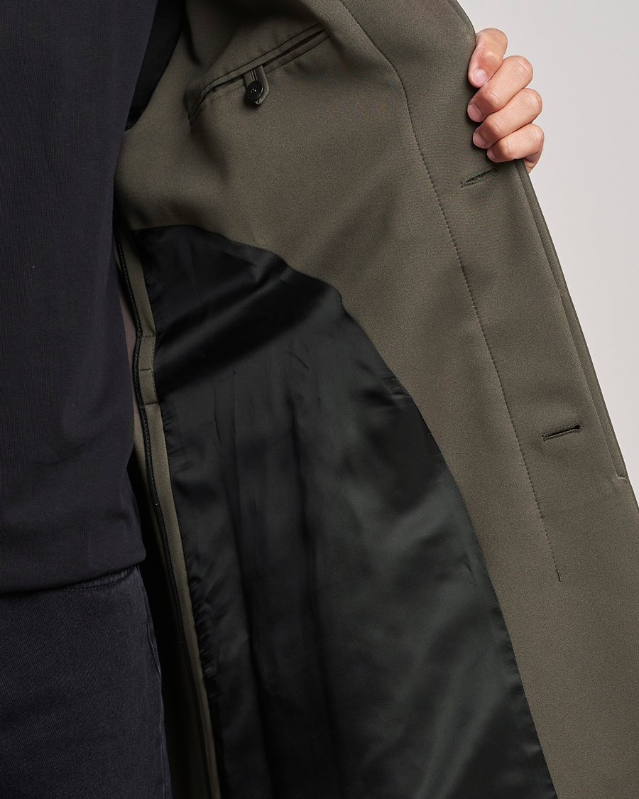 Homme | Manteaux Et Vestes | Lanvin | Tailored Rain Coat Shark Grey