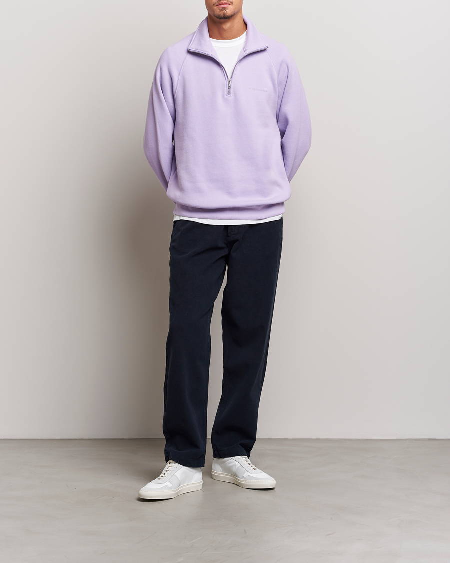Homme | Pulls Et Tricots | NN07 | Carlo Half Zip Purple Rose