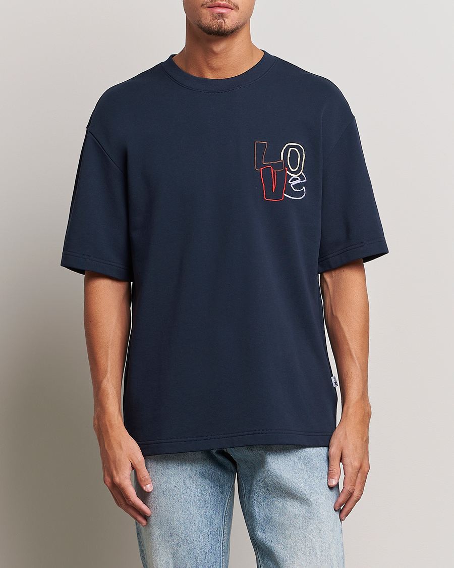 Homme | T-shirts | NN07 | Alan Heavy T-Shirt Navy
