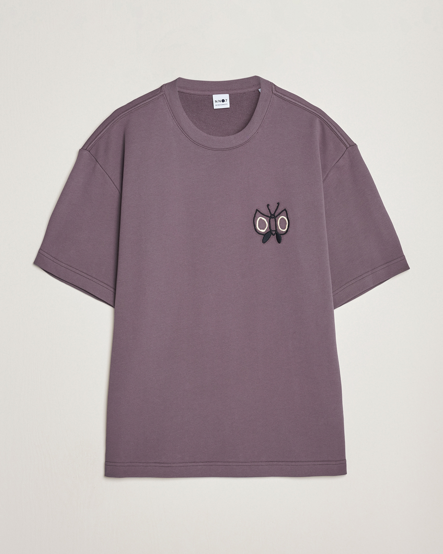 Homme | T-shirts | NN07 | Alan Heavy T-Shirt Purple Brown