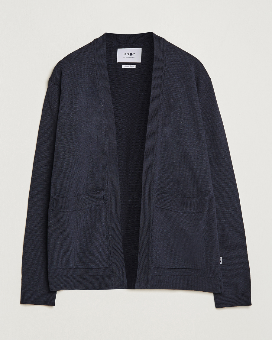 Homme | Pulls Et Tricots | NN07 | Bradley Cotton Cardigan Navy