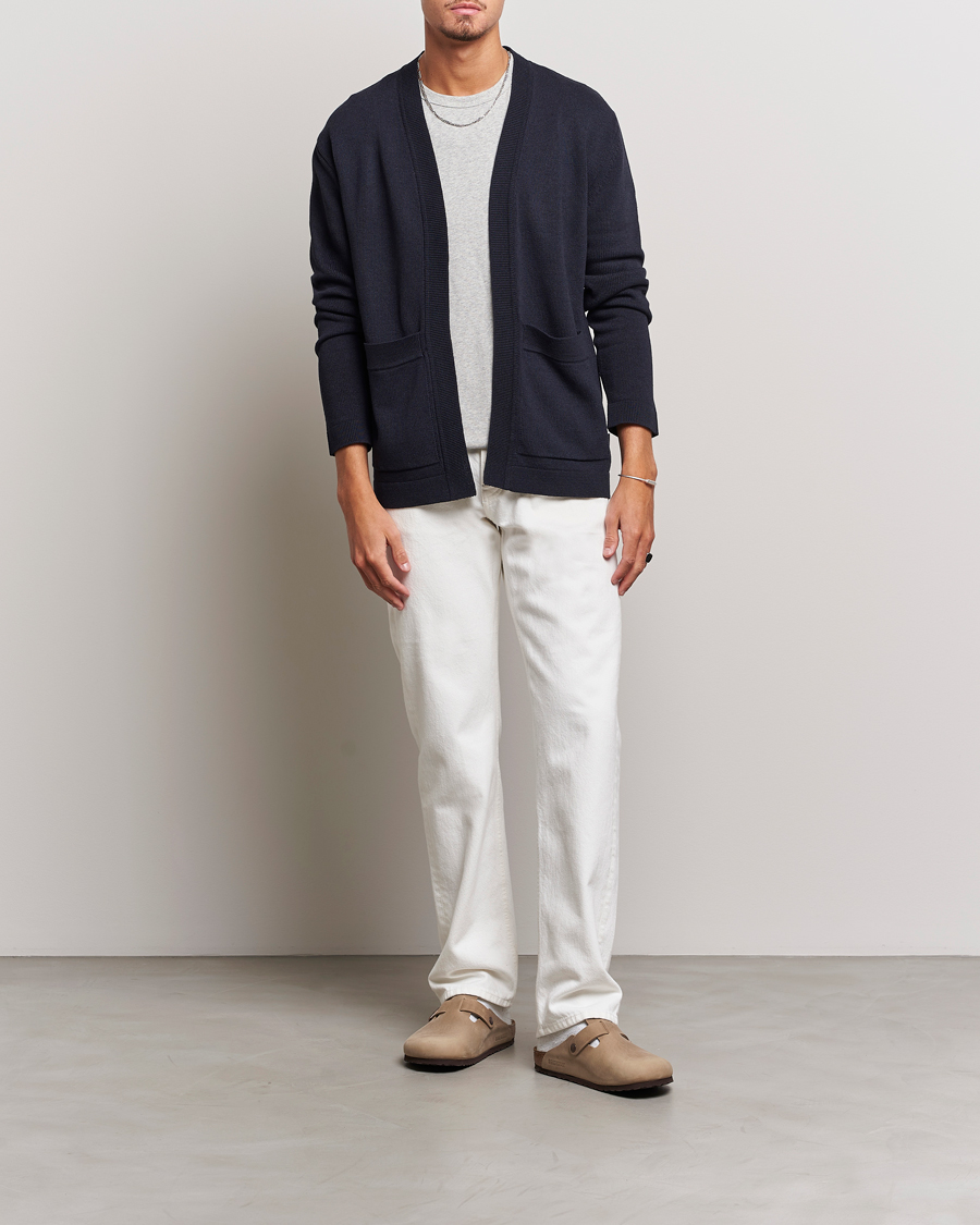 Homme | Pulls Et Tricots | NN07 | Bradley Cotton Cardigan Navy