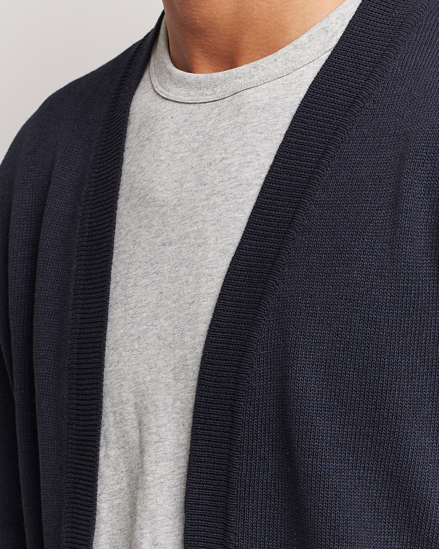 Homme | Pulls Et Tricots | NN07 | Bradley Cotton Cardigan Navy