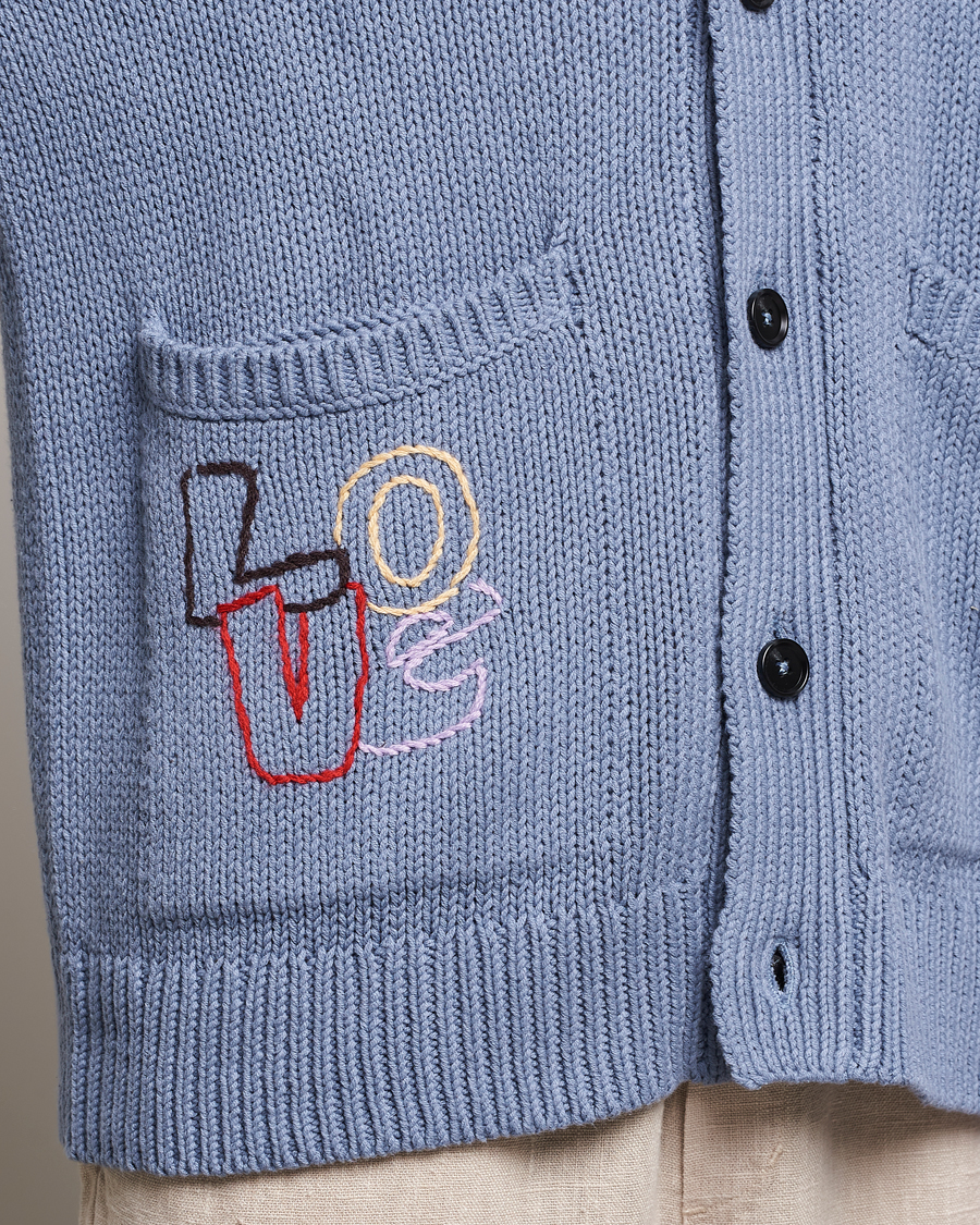 Homme | Pulls Et Tricots | NN07 | Milton Knitted Cardigan Ashley Blue Mel