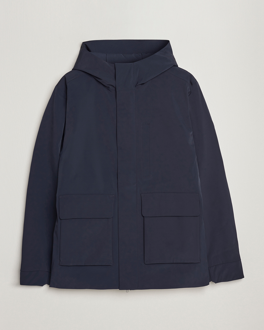 Homme | Manteaux Et Vestes | NN07 | Greg Primaloft Hooded Jacket Navy