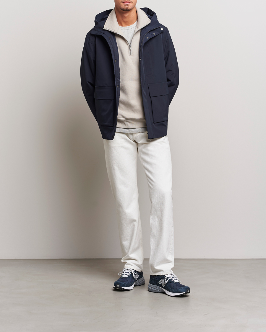 Homme | Manteaux Et Vestes | NN07 | Greg Primaloft Hooded Jacket Navy