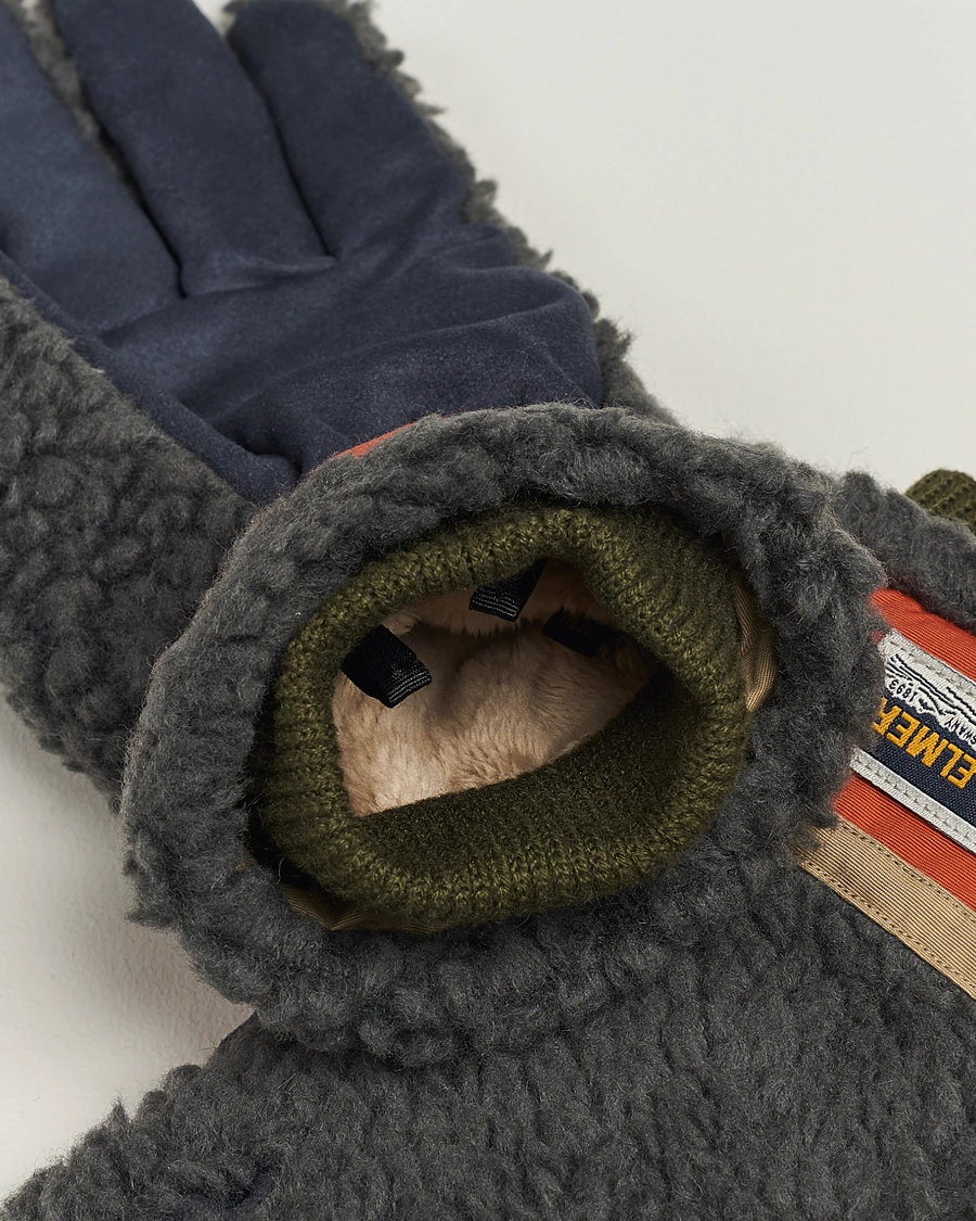 Homme | Sections | Elmer by Swany | Sota Wool Teddy Gloves Khaki