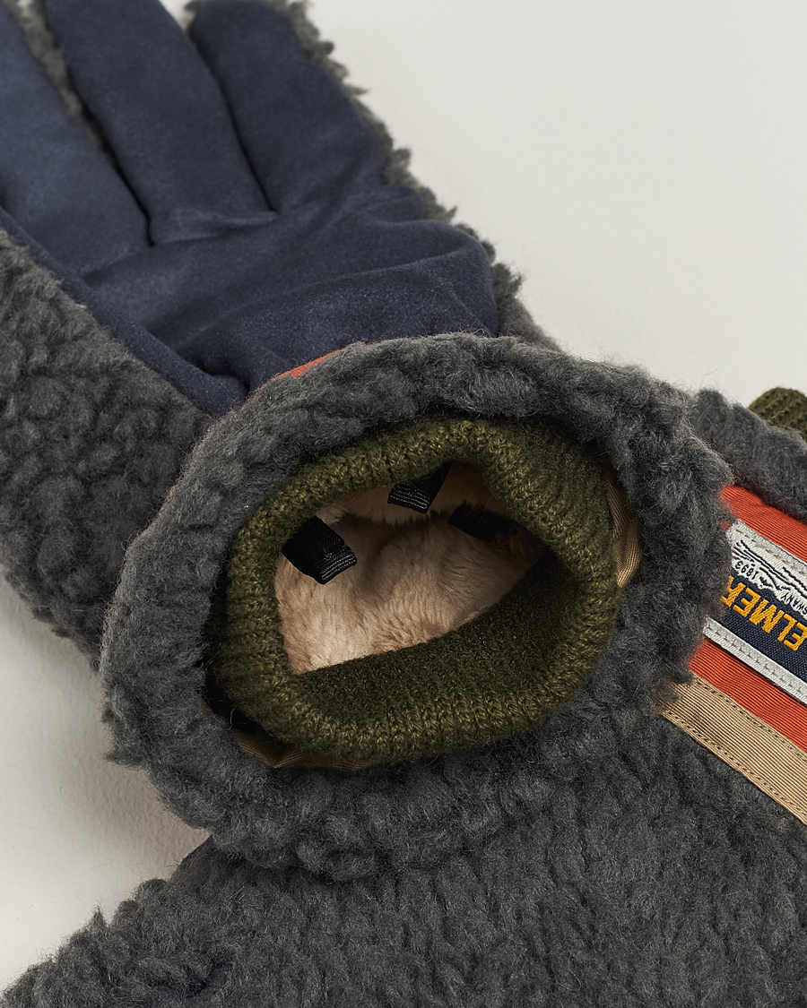 Homme | Elmer by Swany Sota Wool Teddy Gloves Khaki | Elmer by Swany | Sota Wool Teddy Gloves Khaki