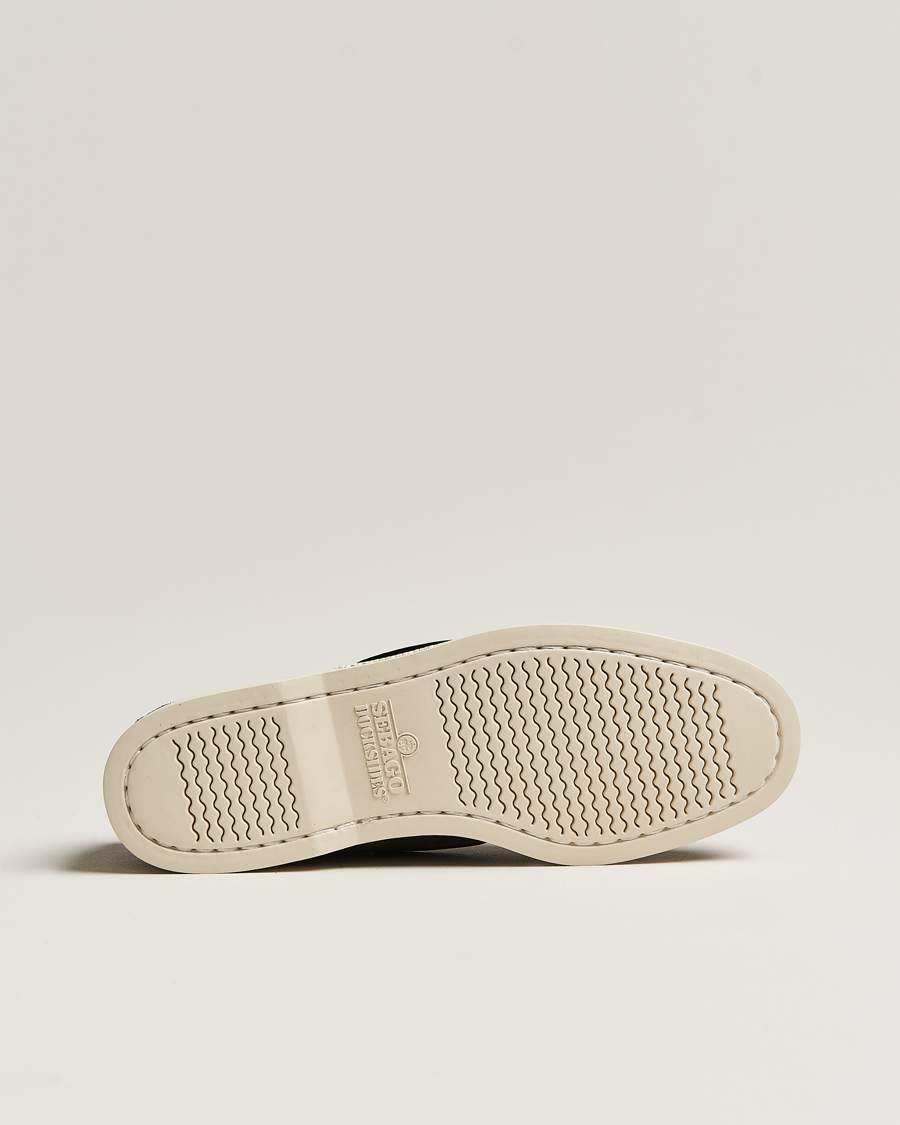 Homme | Chaussures Bateau | Sebago | Docksides Suede Boat Shoe Black