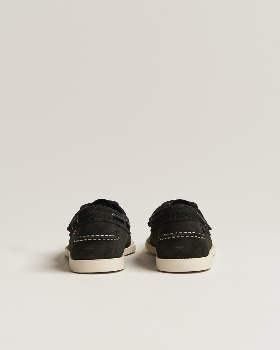 Homme | Chaussures Bateau | Sebago | Docksides Suede Boat Shoe Black