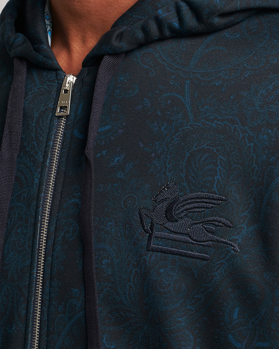 Homme | Pulls Et Tricots | Etro | Full Zip Sweater Navy