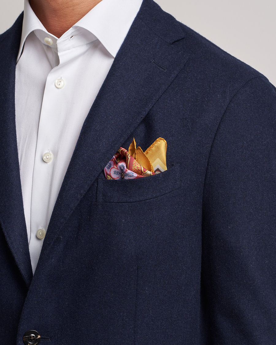 Homme | Etro Bangalore Printed Pocket Square Beige | Etro | Bangalore Printed Pocket Square Beige