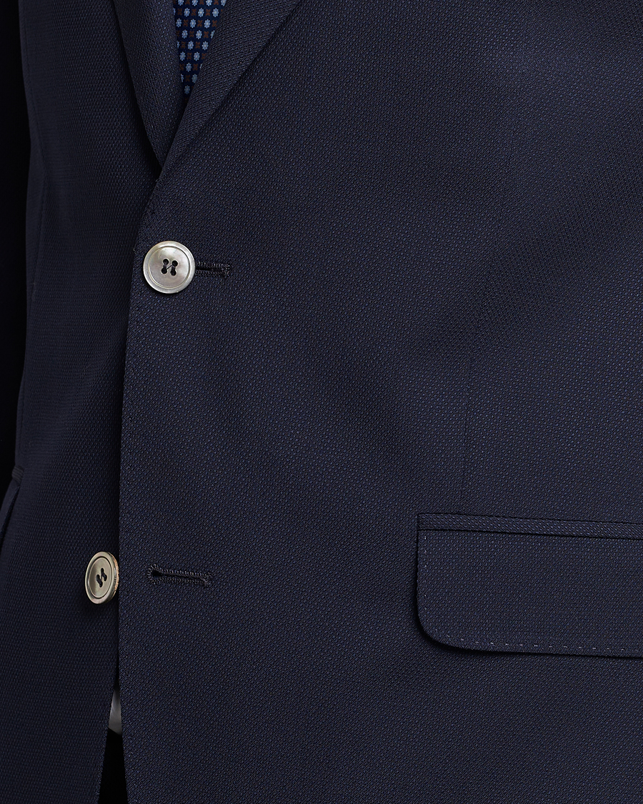 Homme | Blazers | Oscar Jacobson | Ego Wool Blazer Blue