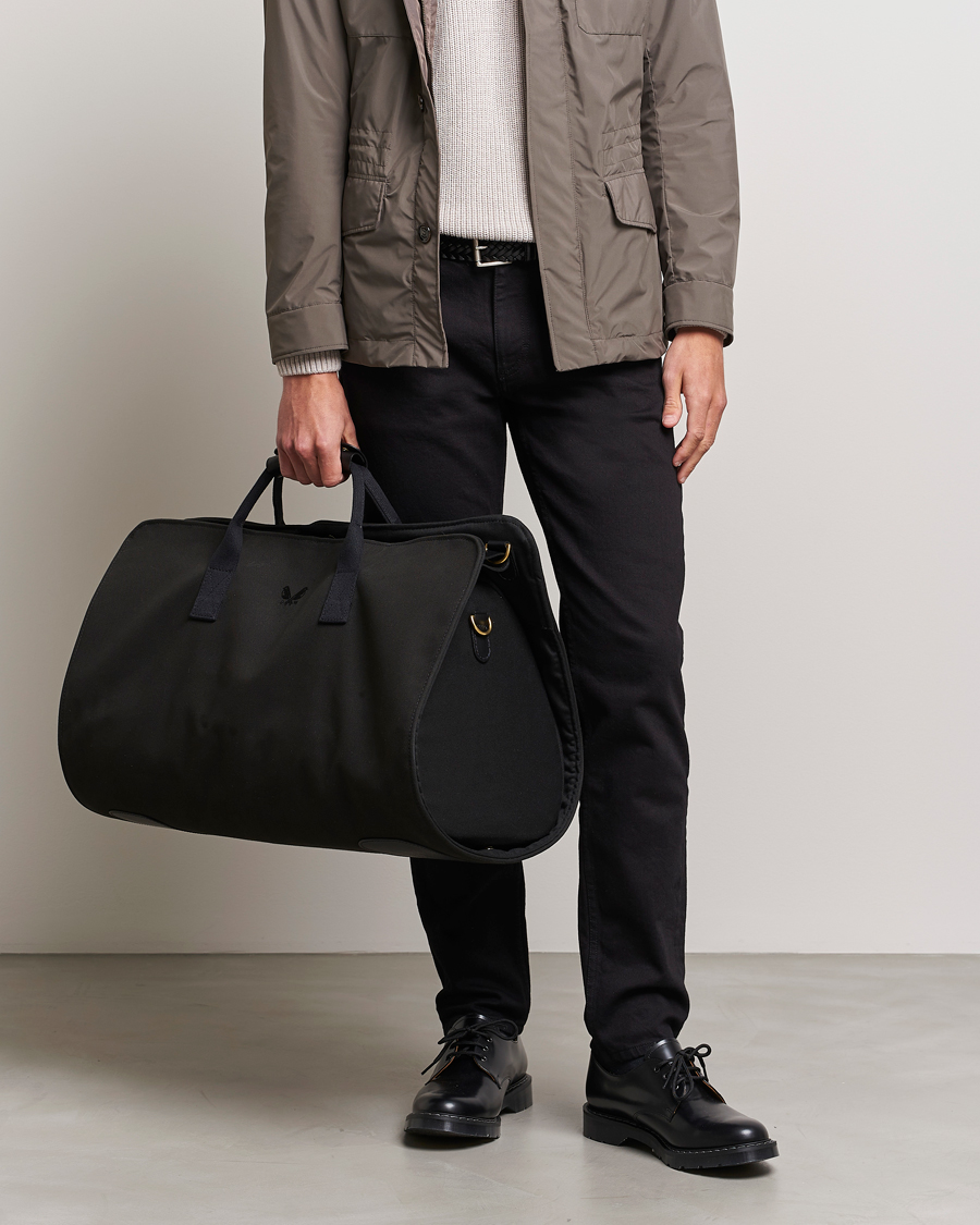 Homme | Accessoires | Bennett Winch | Canvas Suit Carrier Holdall Black