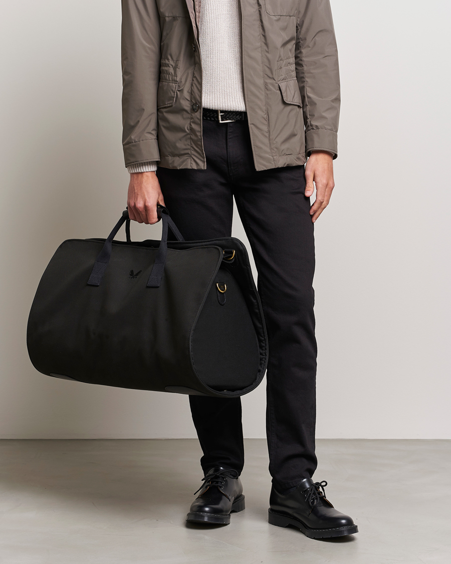 Homme | Sacs | Bennett Winch | Canvas Suit Carrier Holdall Black