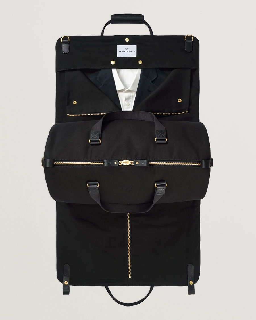Homme | Sacs | Bennett Winch | Canvas Suit Carrier Holdall Black