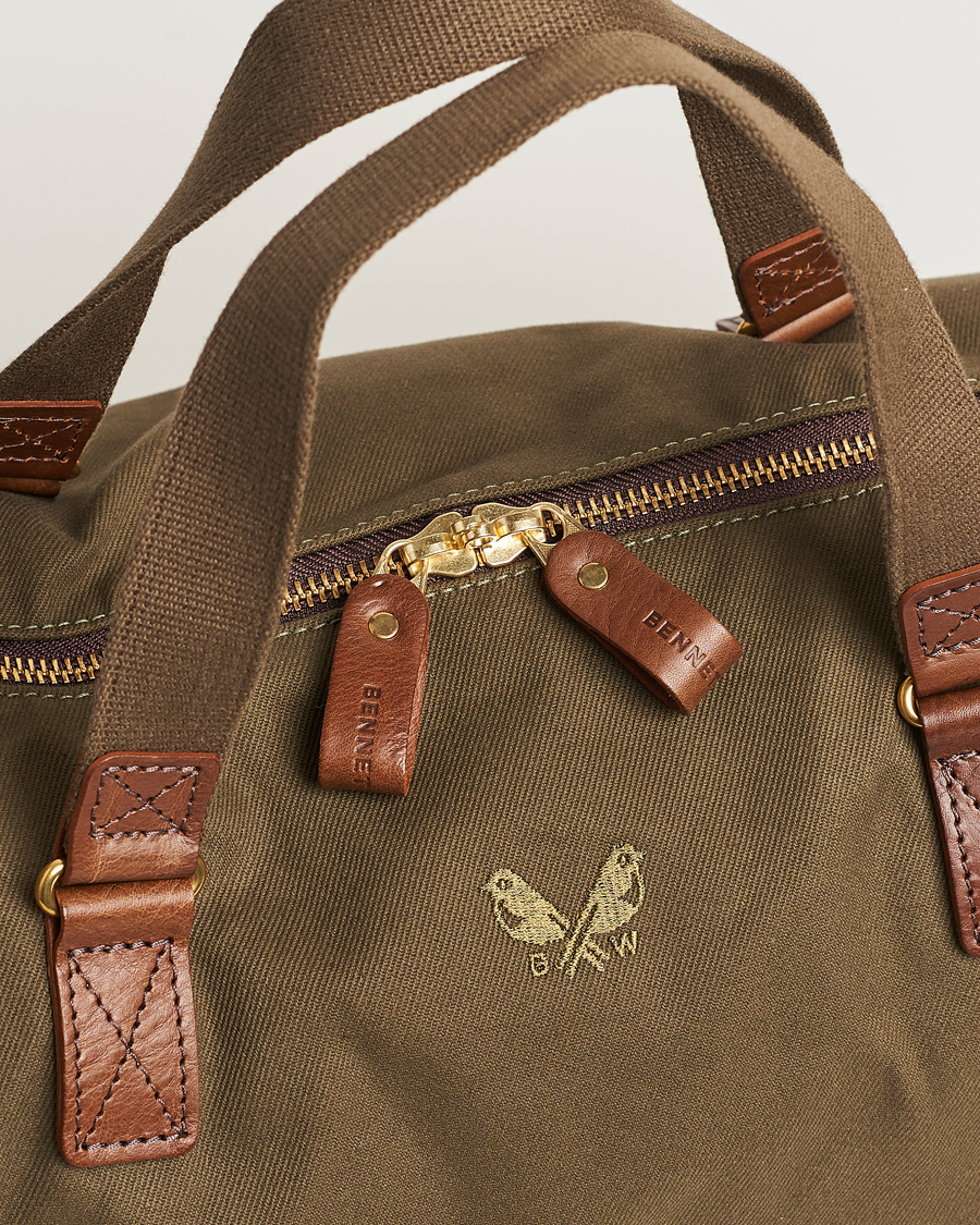 Homme | Sacs | Bennett Winch | Canvas Suit Carrier Holdall Olive