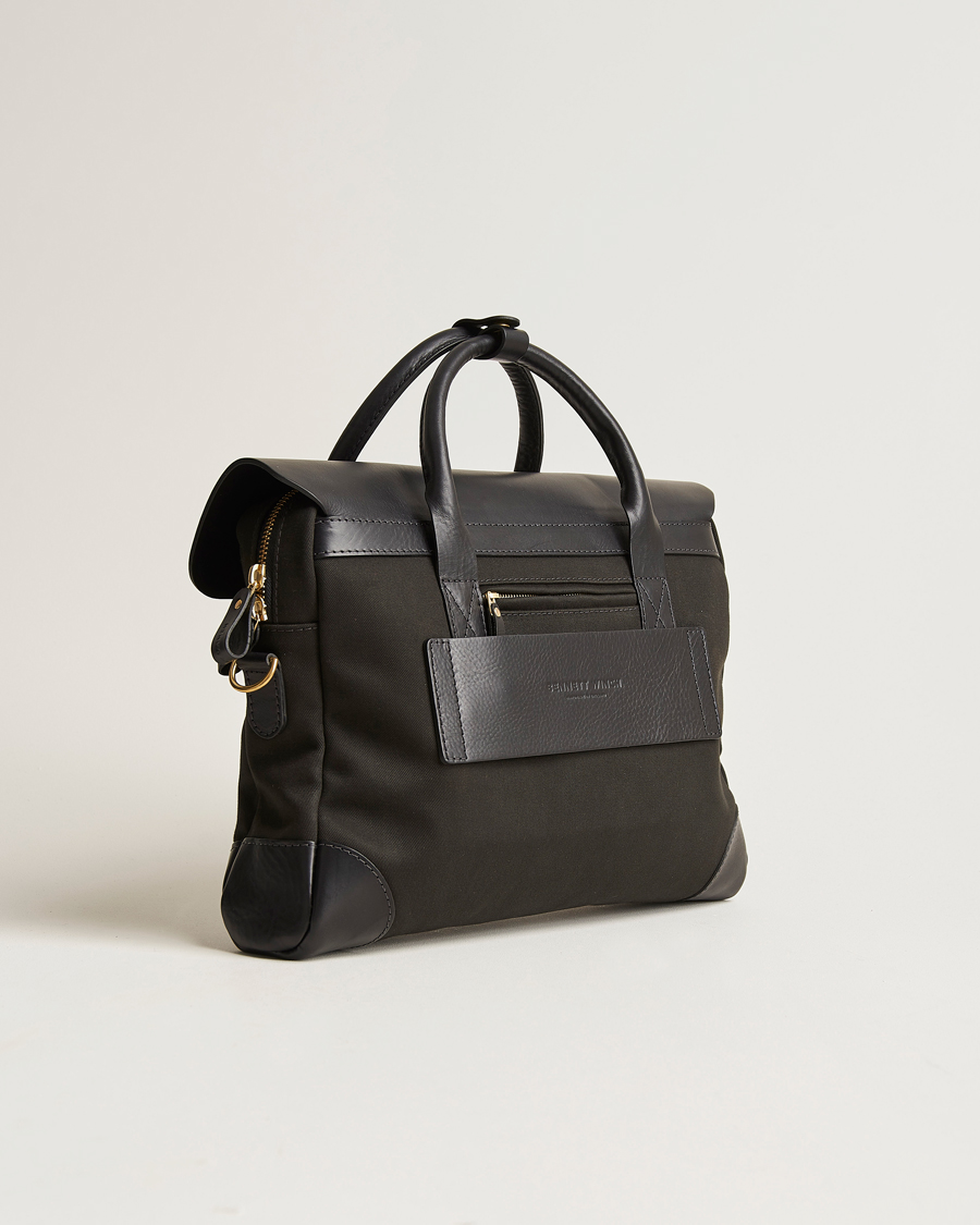 Homme | Sacs | Bennett Winch | Canvas Briefcase Black