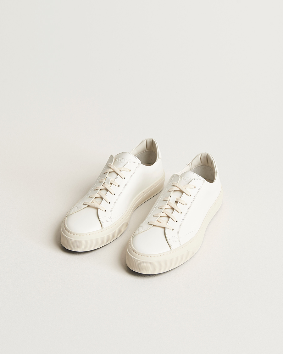 Homme | Baskets | Sweyd | Base Leather Sneaker White